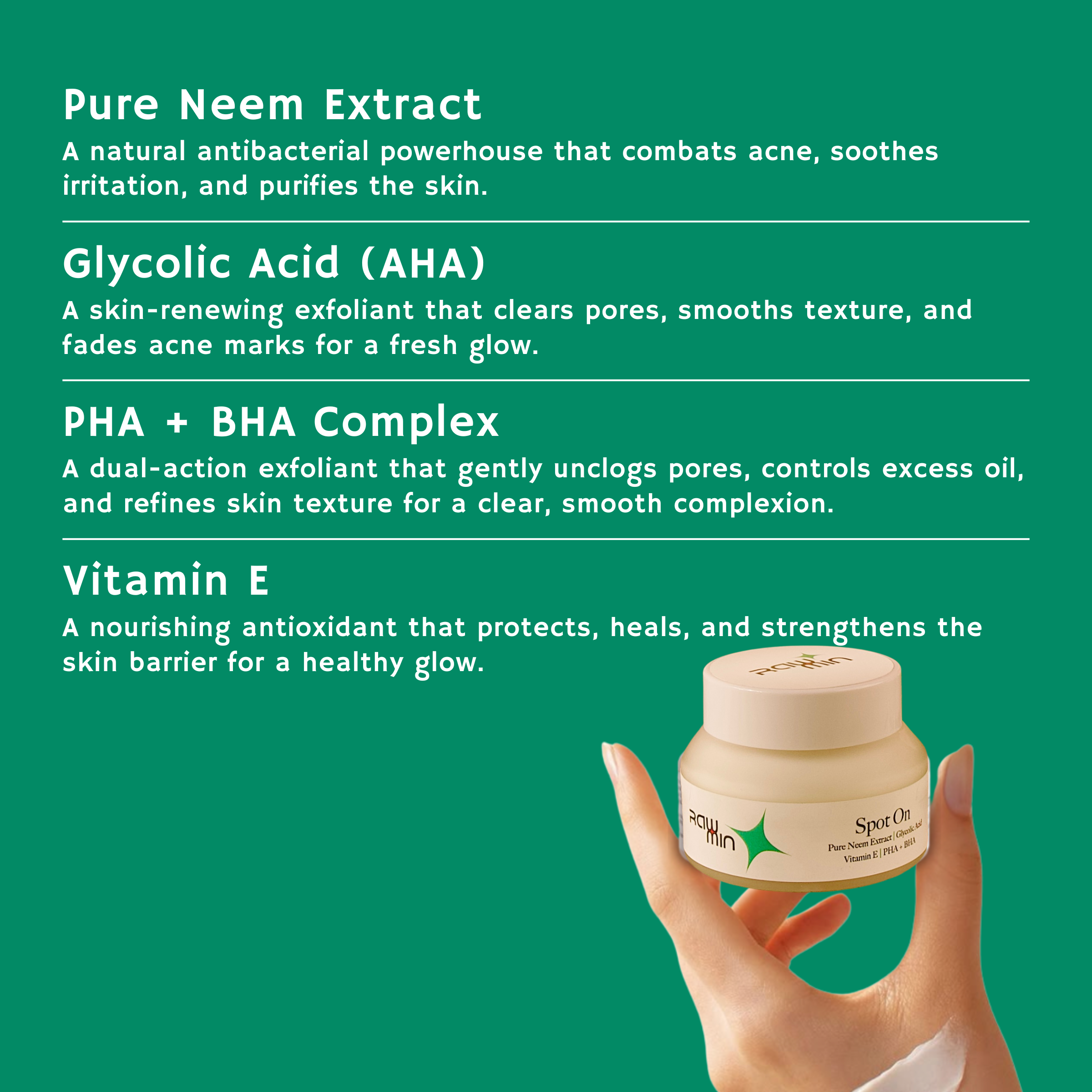 Spot On | Anti-acne cream